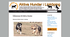 Desktop Screenshot of aktivahundar.org